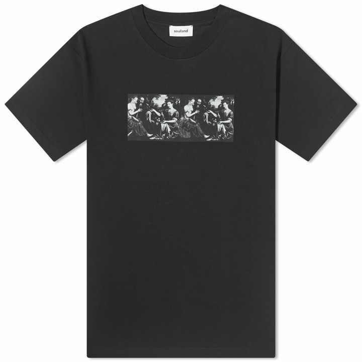 Photo: Soulland Men's Kai Party T-Shirt in Black
