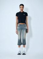 Balenciaga Cropped Polo Shirt