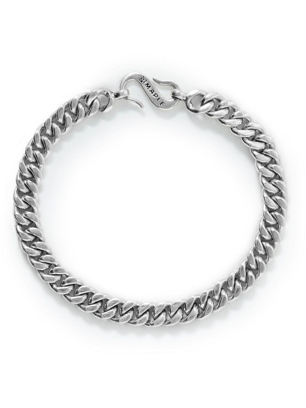 Photo: MAPLE - Silver Chain Bracelet - Silver