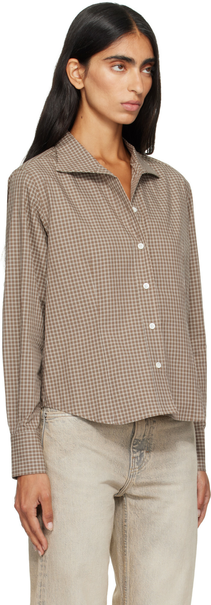 JEANERICA Brown Vera Shirt
