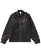 BOTTEGA VENETA - Shell Zip-Up Overshirt - Black