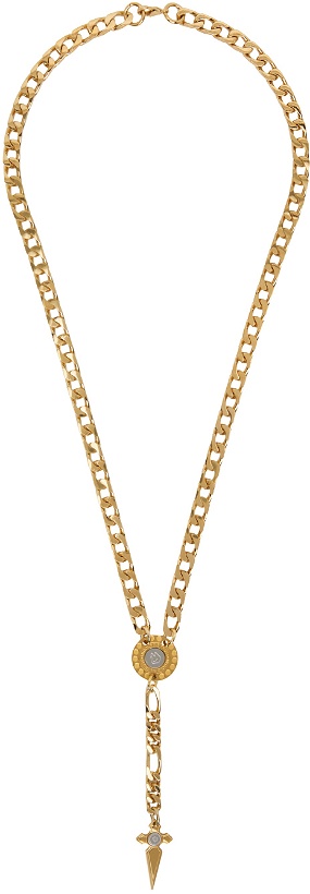 Photo: IN GOLD WE TRUST PARIS Gold Curb Chain Necklace