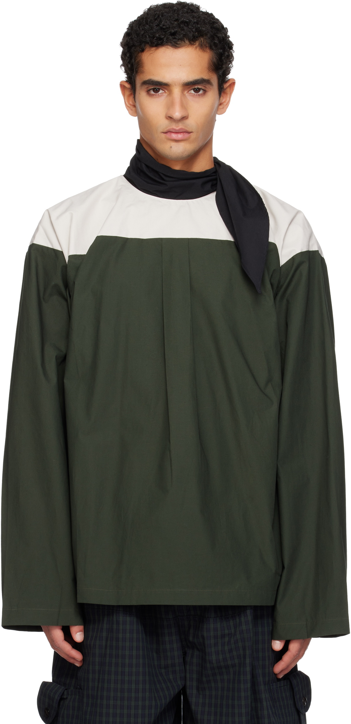 SC103 Green Compass Shirt