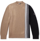 Z Zegna - Striped TECHMERINO Wool Sweater - Brown