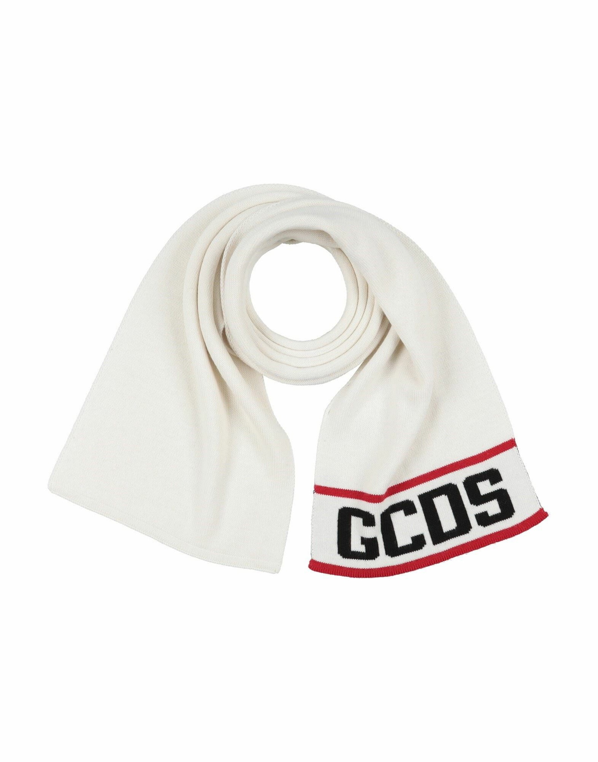 Gcds Womens Scarf Cream