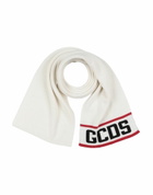 Gcds Womens Scarf Cream