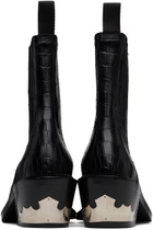 Toga Virilis SSENSE Exclusive Black Chelsea Boots