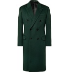 Berluti - Double-Breasted Cashmere Overcoat - Green