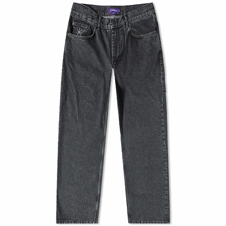Photo: Fucking Awesome Men's Fecke Baggy Jean in Washed Black