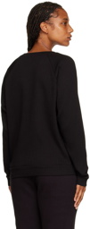 Baserange Black Basic Sweatshirt