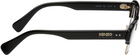Kenzo Black & Gold Kenzo Paris Boke Flower Glasses