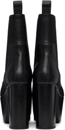 Rick Owens Beveled Platform Boots