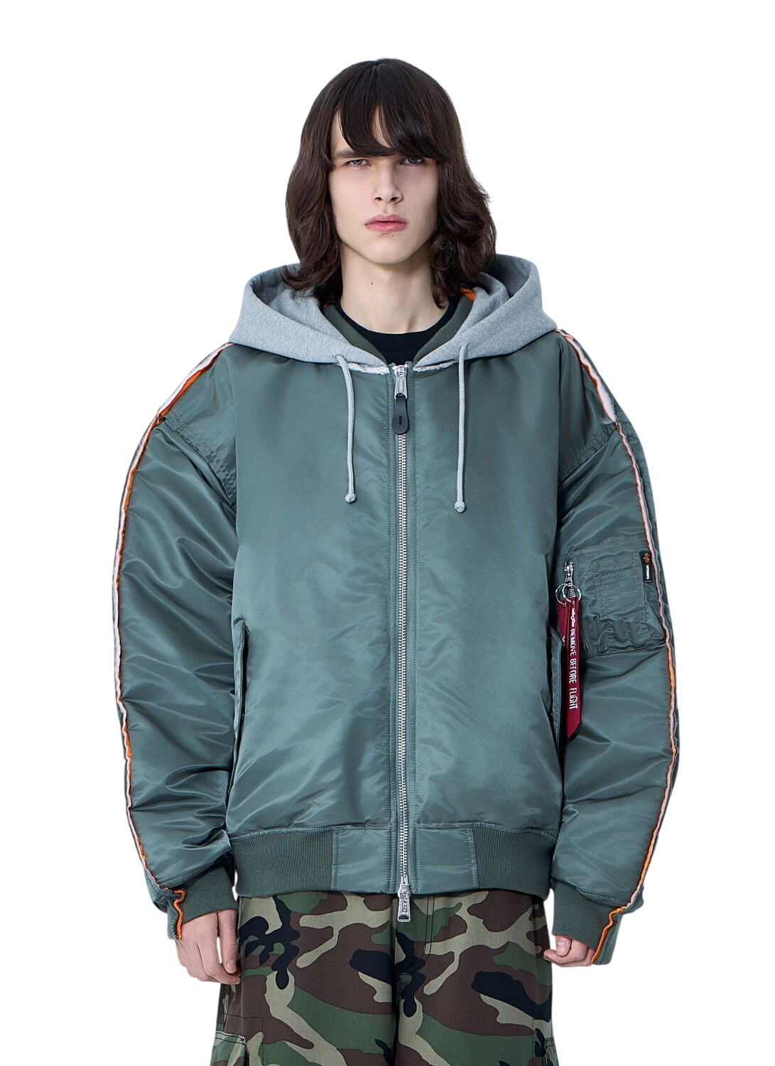 Vetements ReversibleBlack Alpha Industries Edition Oversized