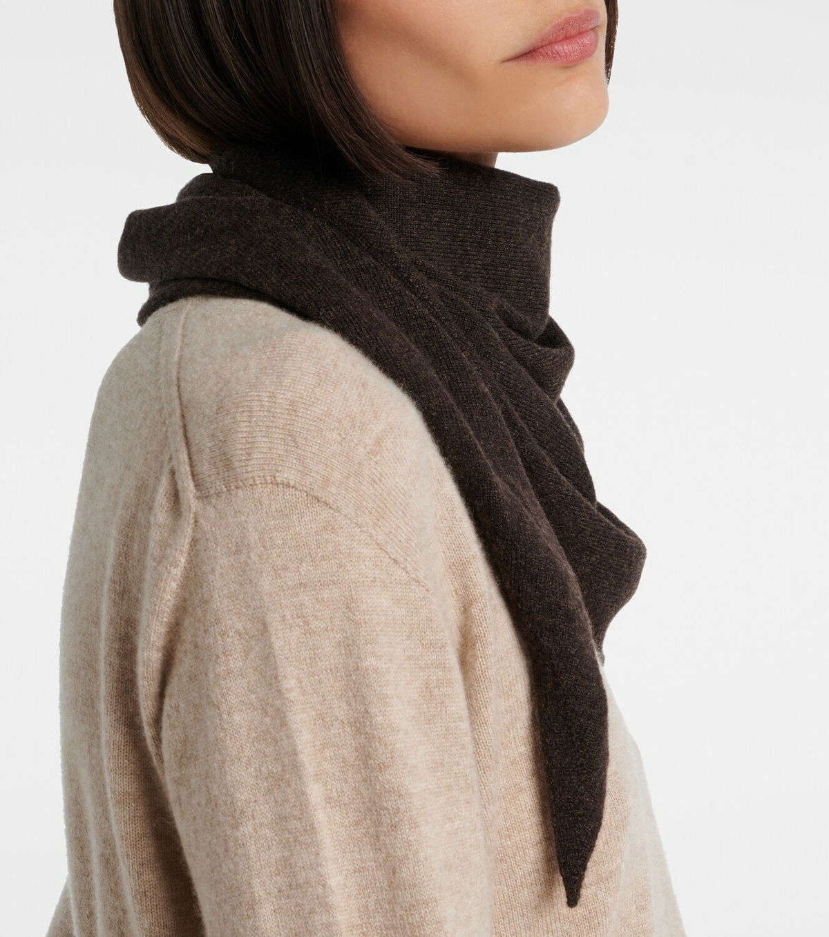 The Row Leomine cashmere scarf