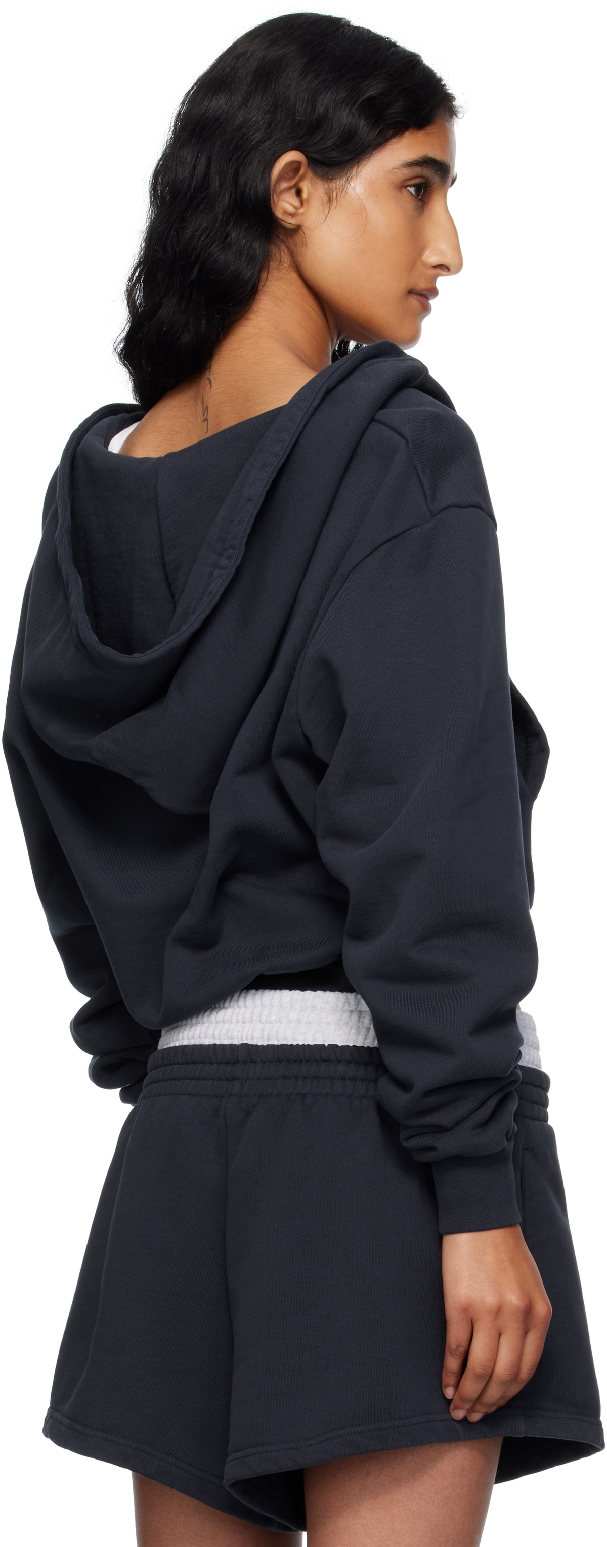ABRA SSENSE Exclusive Navy Building Hoodie