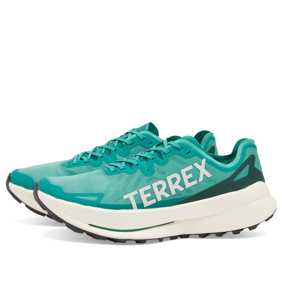 Adidas Men's Terrex Agravic Speed Ultra Sneaker in Pure Teal/Grey One/Aurora Ivy