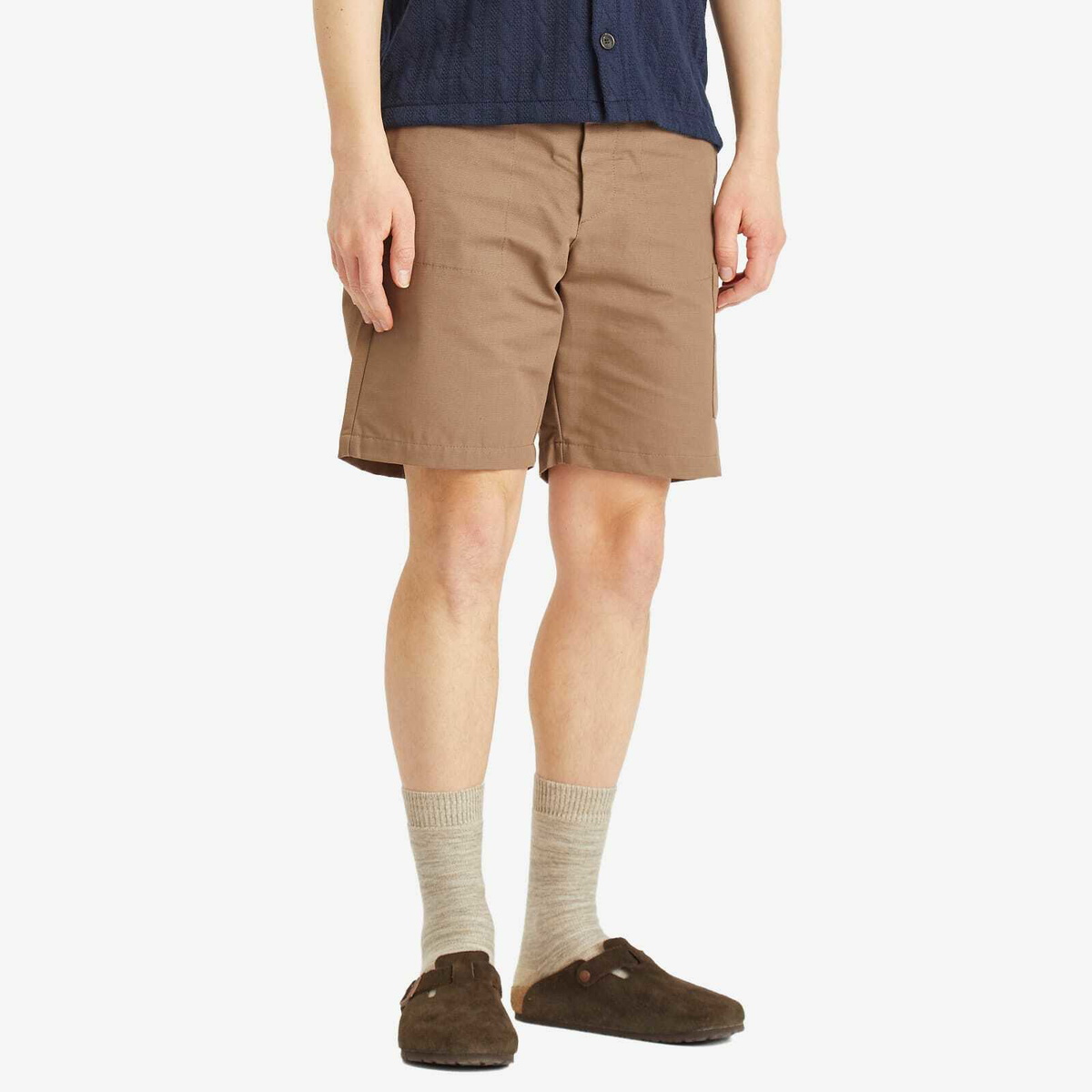 Oliver Spencer Men's Judo Shorts in Taupe