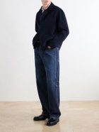 NN07 - Morgan 8447 Woven Wool-Blend Jacket - Blue