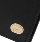 Gucci - Textured-Leather Billfold Wallet - Black