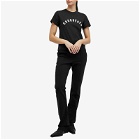 Courrèges Women's Ac Straight Printed T-Shirt in Black