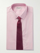 Charvet - Striped Cotton-Poplin Shirt - Pink