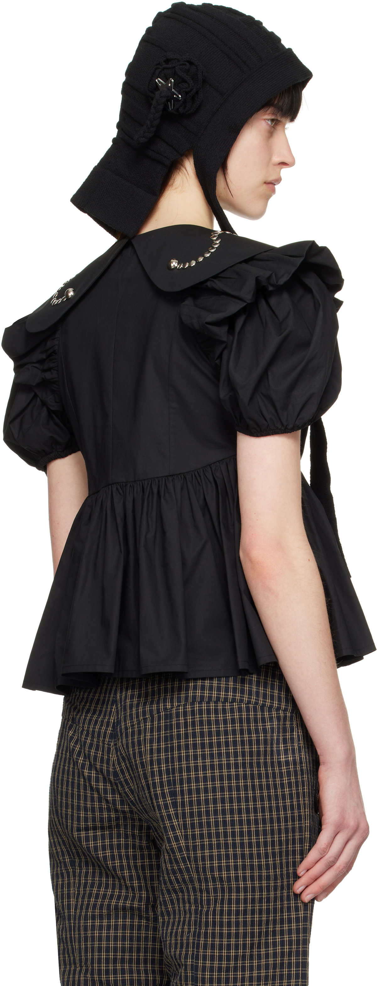 Chopova Lowena Black Lasso Blouse Chopova Lowena