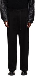 Juun.J Black Drawstring Trousers