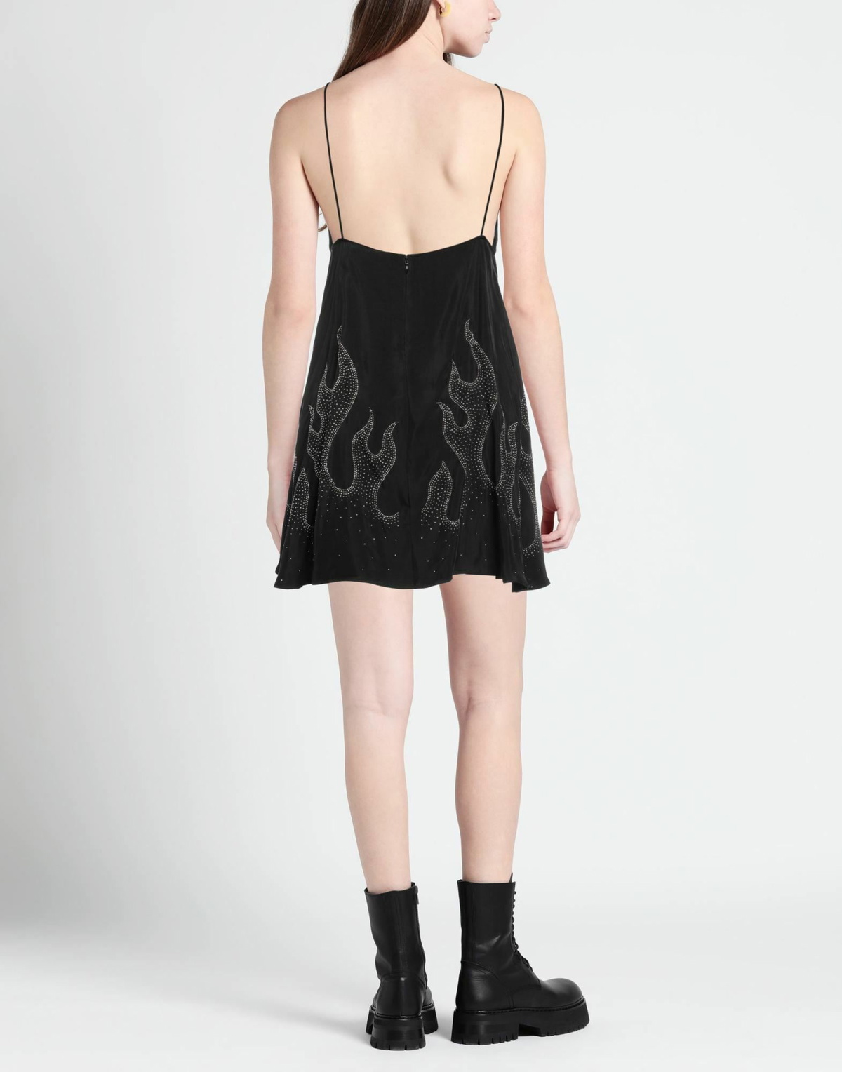 Palm Angels Womens Mini dress in Black