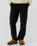 Norse Projects Aros Corduroy Black - Mens - Casual Pants