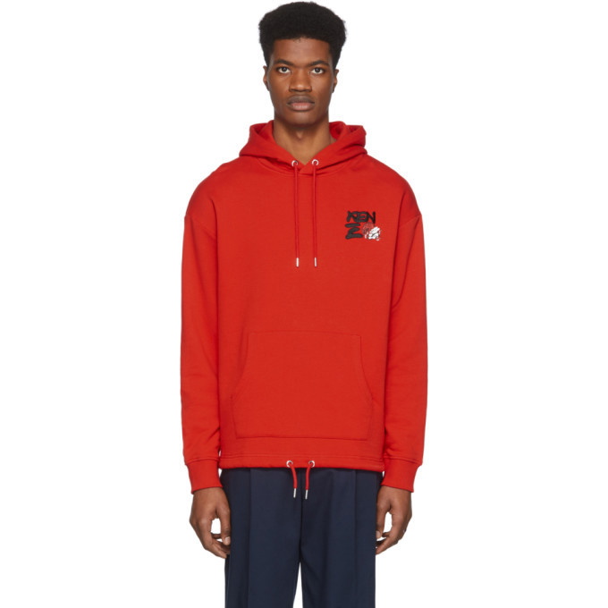 Photo: Kenzo Red Limited Edition Chinese New Year Kung Fu Rat Hoodie