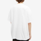 Comme des Garçons Black Men's x Nike Oversized Logos Print T-Shirt in White