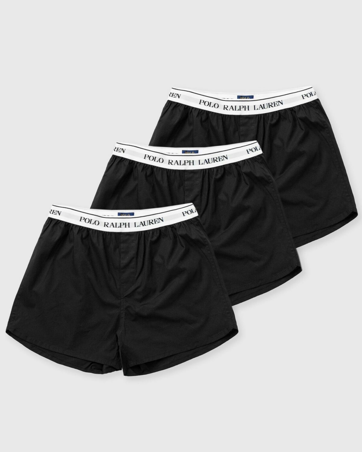 Polo Ralph Lauren STRETCH SLIM-FIT BOXERS 3-PACK Black Mens Boxers & Brief