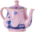 Ginori 1735 Pink Oriente Italiano Teapot