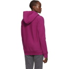 Noah NYC Purple Zip Front Hoodie