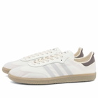 Adidas Samba Decon Sneaker in White/Charcoal/Putty Beige