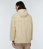 Auralee - Hooded half-placket jacket