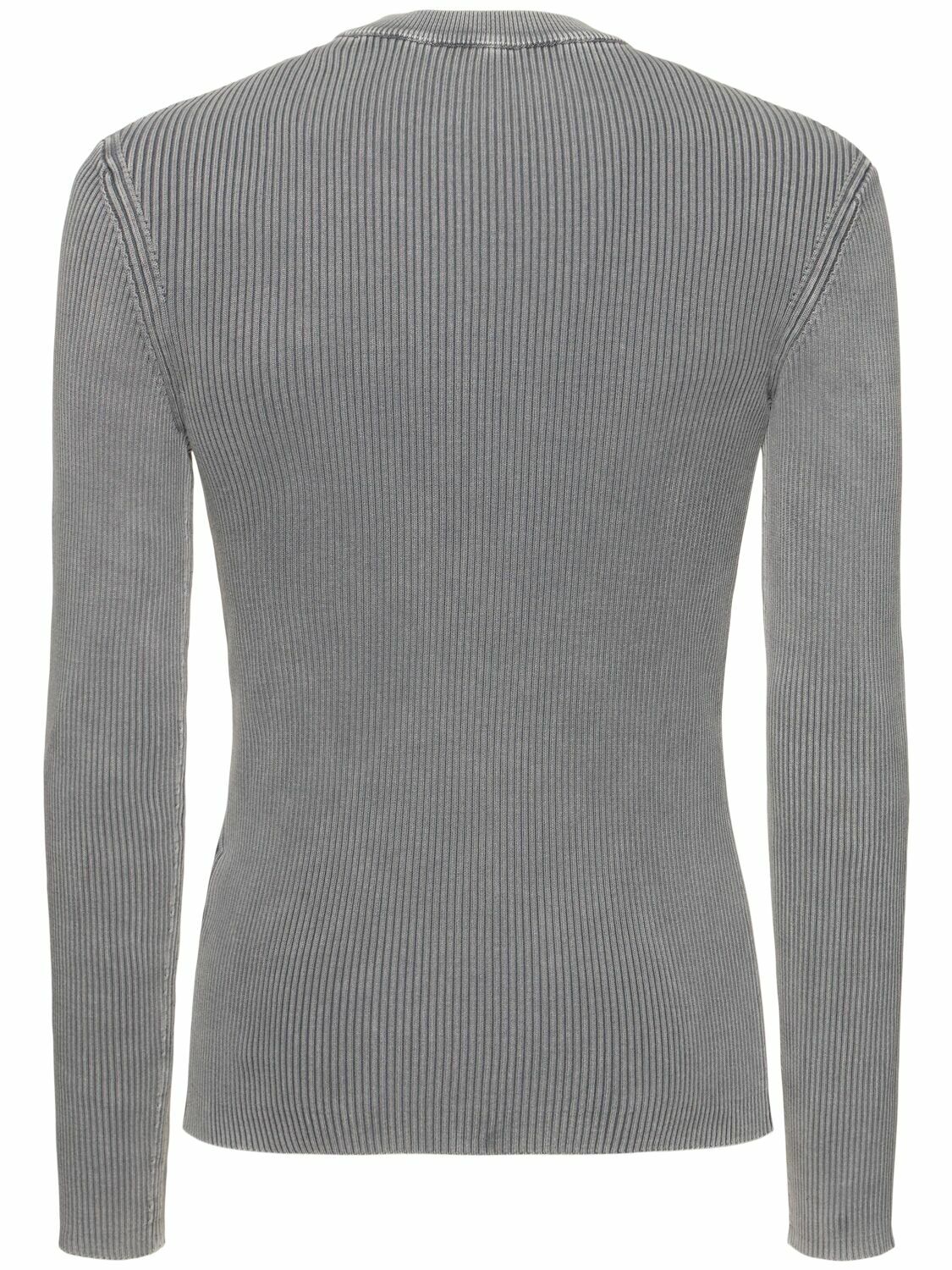 DIESEL K-darin-r Bleached Crewneck Knit Top Diesel