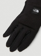 Fleece Touchscreen Gloves in Black