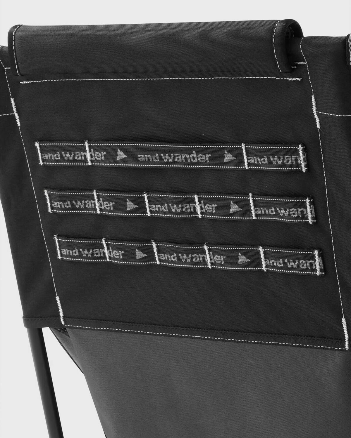 And Wander Helinox × And Wander Folding Chair Two Black Outdoor Equipment