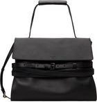 Moschino Black 'Tie Me' Medium Bag