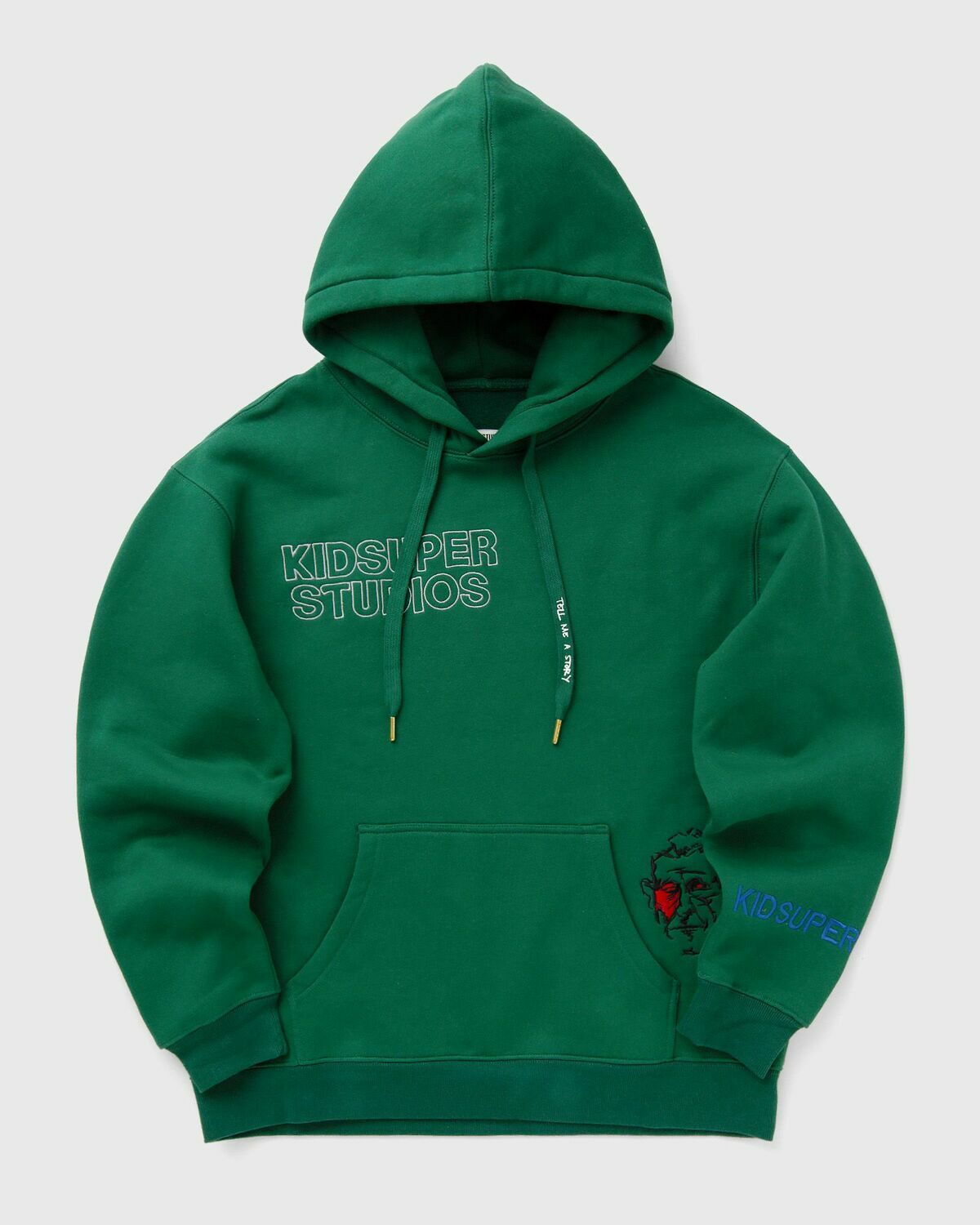 Kid Super Studios Super Sweatshirt Green Hoodies