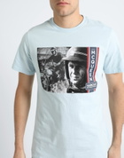 Barbour Mens T-shirt Sky in Blue