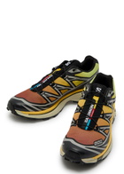 Salomon XT-6 Panelled Degradé Mesh Sneakers Green