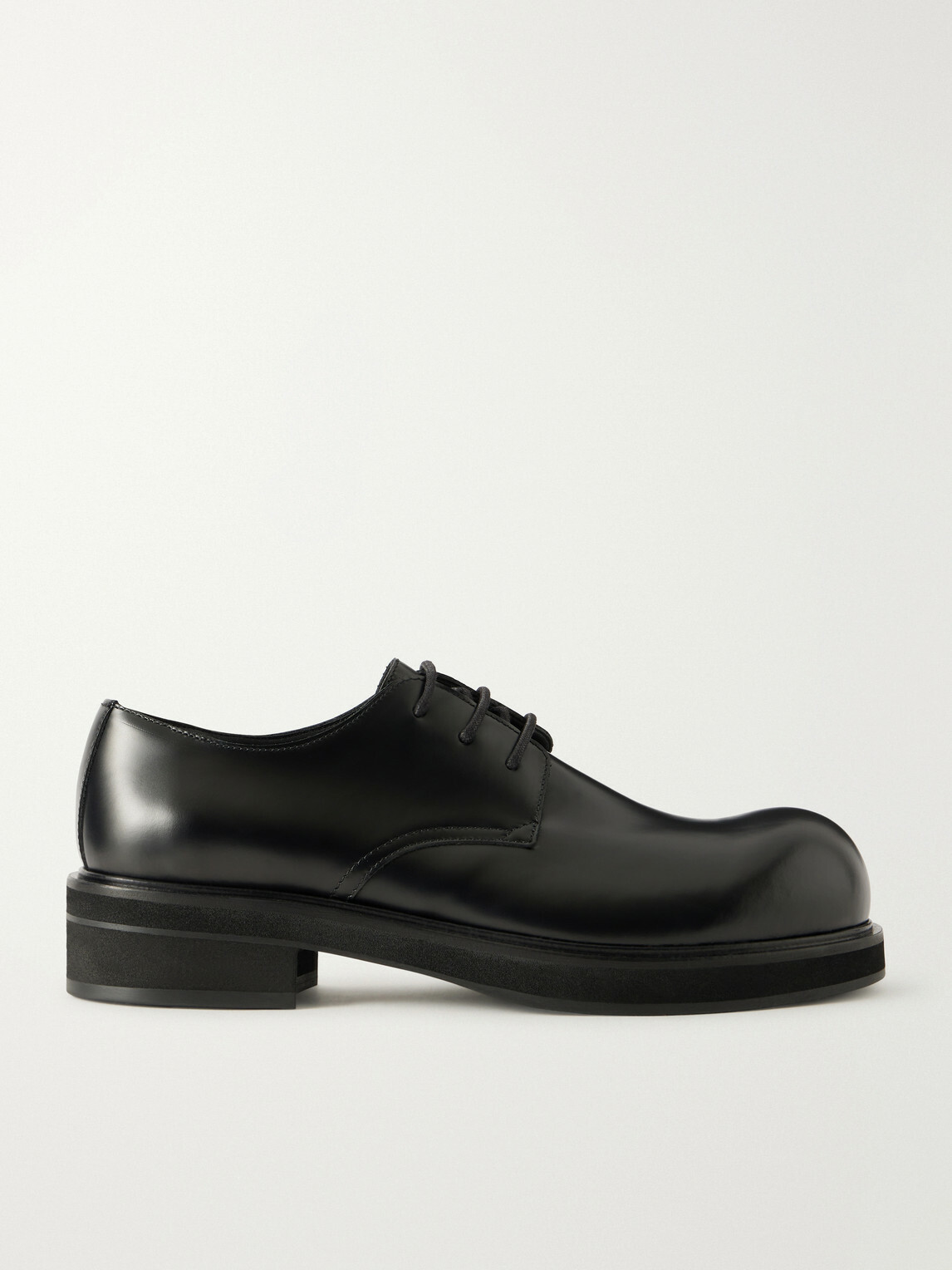Acne Studios - Leather Derby Shoes - Black