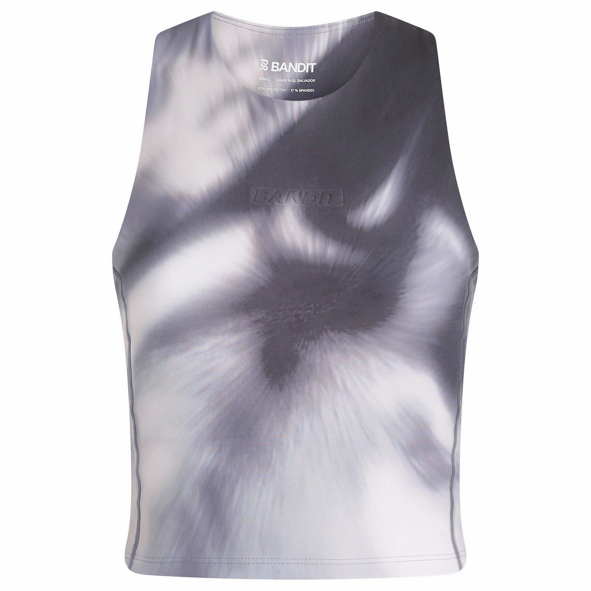 Bandit Women's Stamina Crewneck Race Crop in Haze Multi