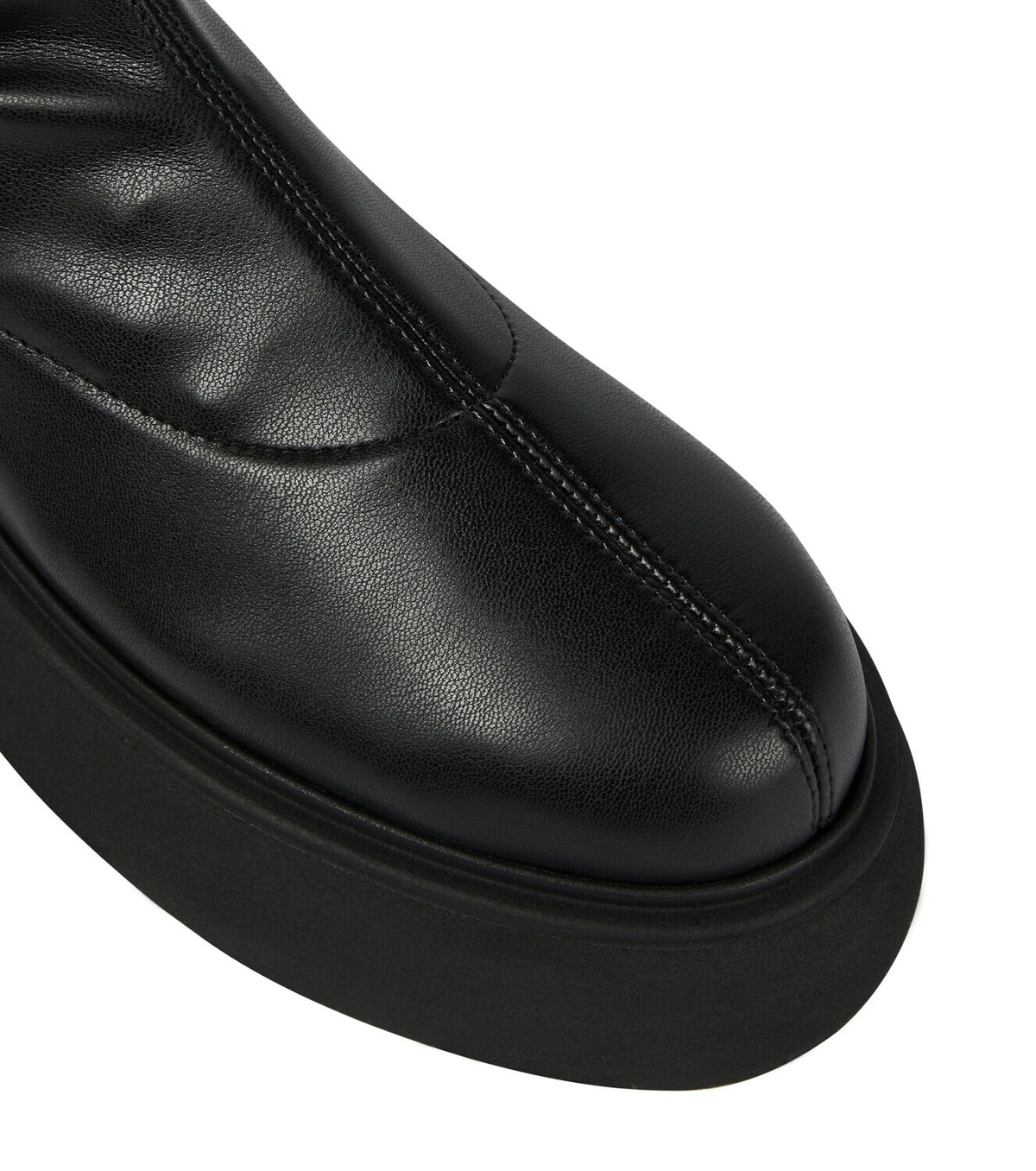 The Attico Selene over-the-knee platform boots The Attico