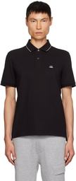 C.P. Company Black Slim-Fit Polo