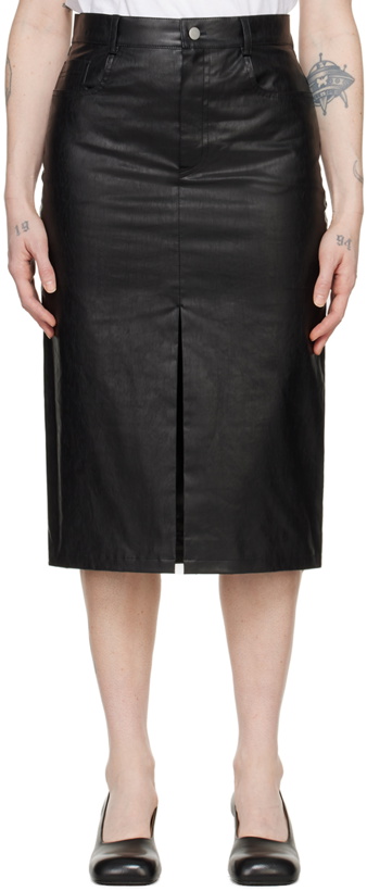 Photo: KASSL Editions Black 5-Pocket Midi Skirt