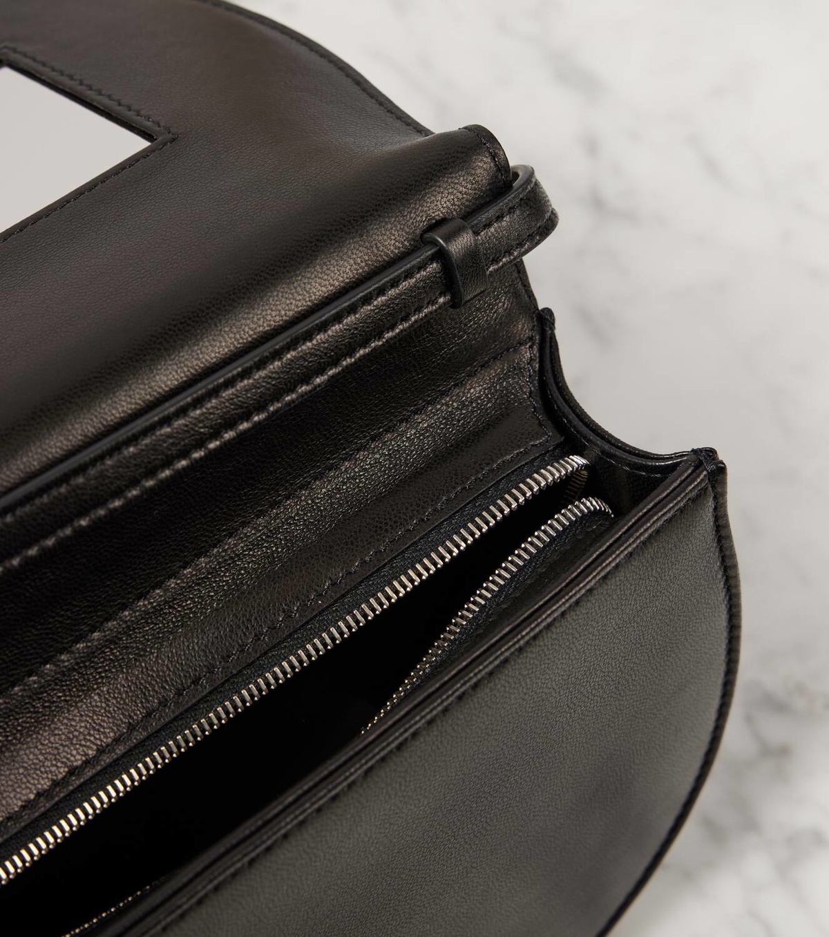 The Row Canteen leather crossbody bag The Row