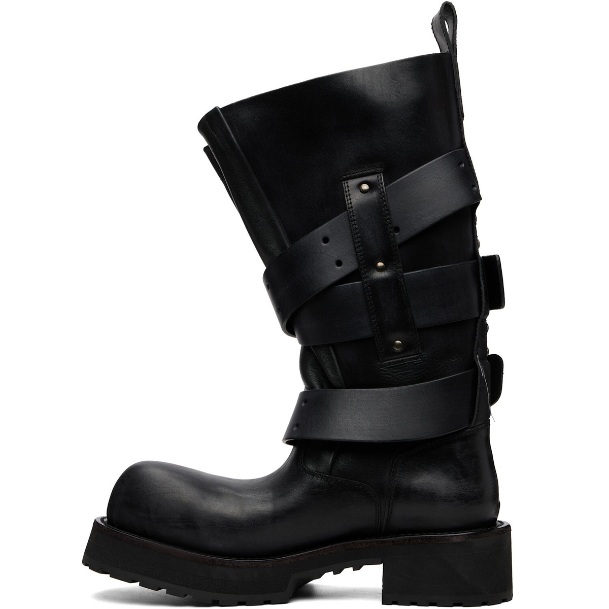 Balenciaga Black Venom High Boots